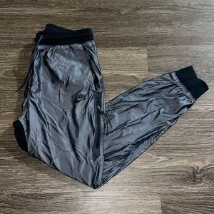 Wind breaker gray nike sweats